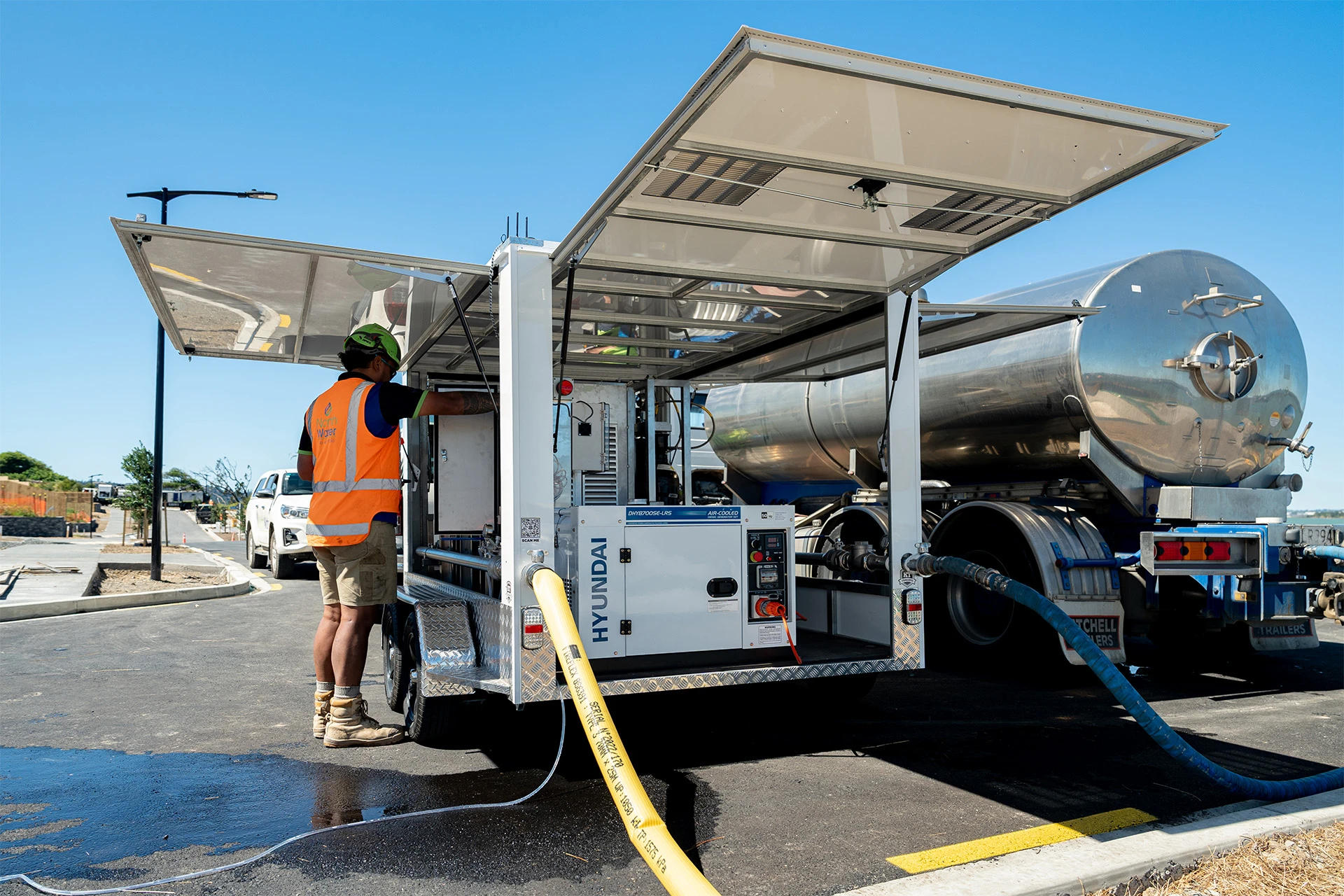 ozone solution mobile trailer technology